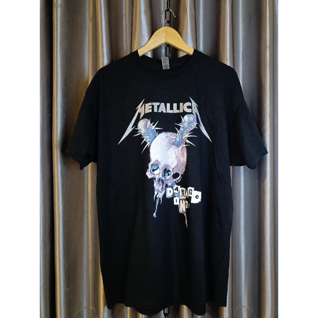 เสื้อวงมือสอง เสื้อวง Metallica size XL มือ2