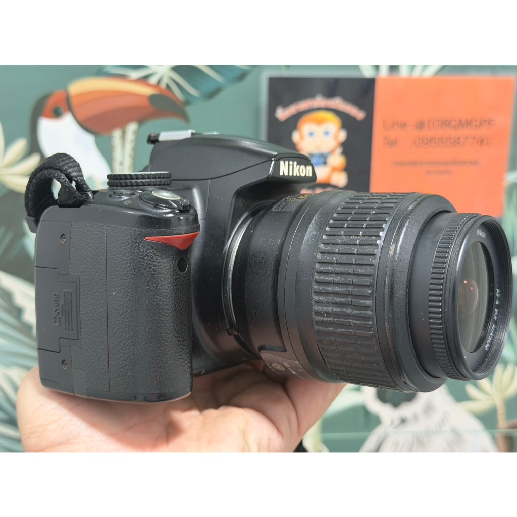 กล้อง Nikon D3000 พร้อมเลนส์ถ่ายจากสินค้าจริงพร้อมจัดส่ง