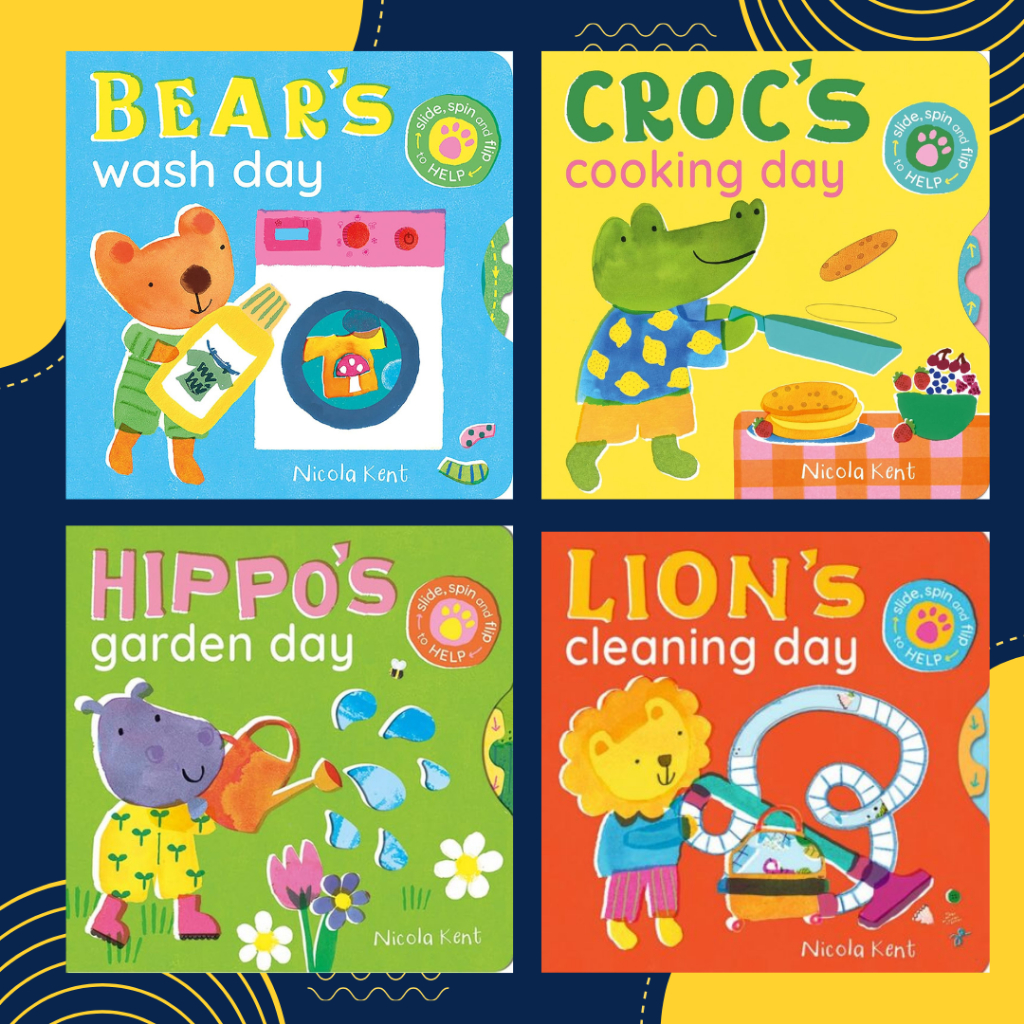 DKTODAY หนังสือ LITTLE TIGER : BUSY CHORES FOR LITTEE PAWS SERIES (AGE 1+)