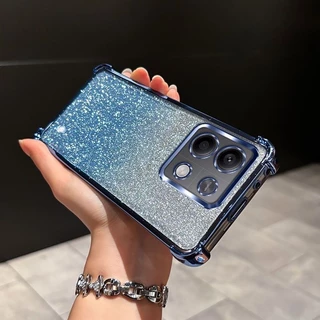 ส่งด่วน เคสโทรศัพท์ ของรุ่น redmi 15c กริตเตอร์ ทูโทน 2in1 เคส กันกระแทก ป้องกันกล้อง หรูหราแฟชั่น วัสดุ softcase F8