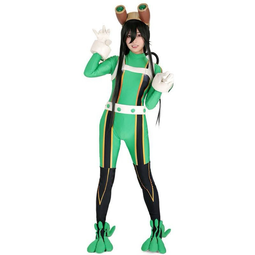 พร้อมส่ง อะซุย ทสึยุจัง Froppy Asui Tsuyu Hero VER ชุดฮีโร่ my hero academia มายฮีโร่ อะคาเดเมีย MHA