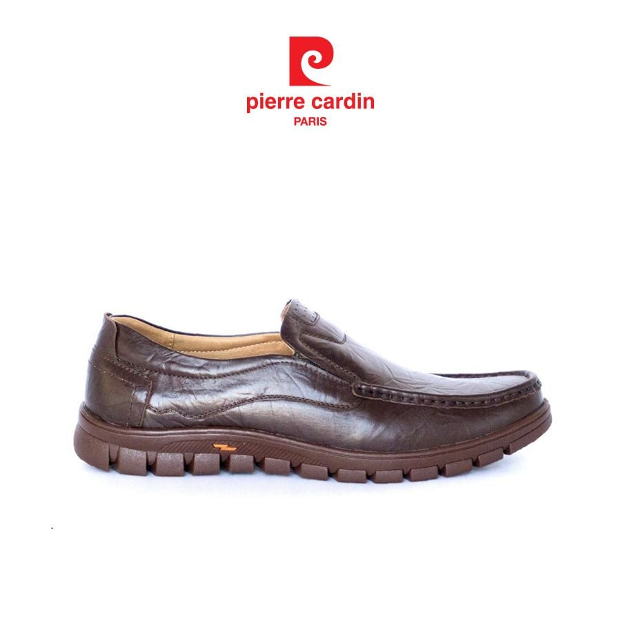 Pierre Cardin حذاء رجالي سهل الارتداء جلد بقري بريميوم — صورة 7