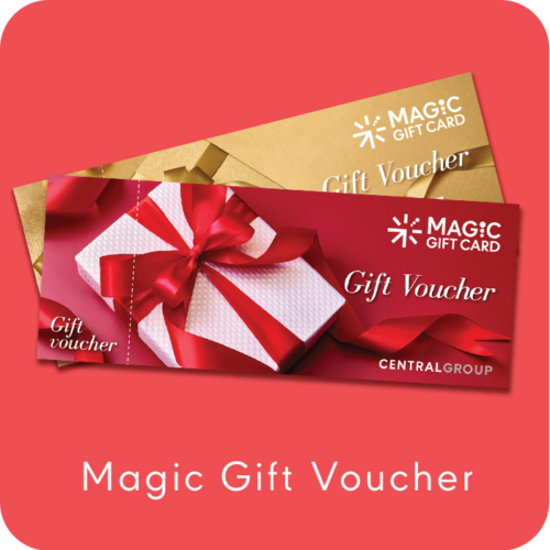 Magic Gift Voucher /  Central  Gift Card / บัตรของขวัญแบบกระดาษ ของ เครือเซ็นทรัล กรุ๊ป
