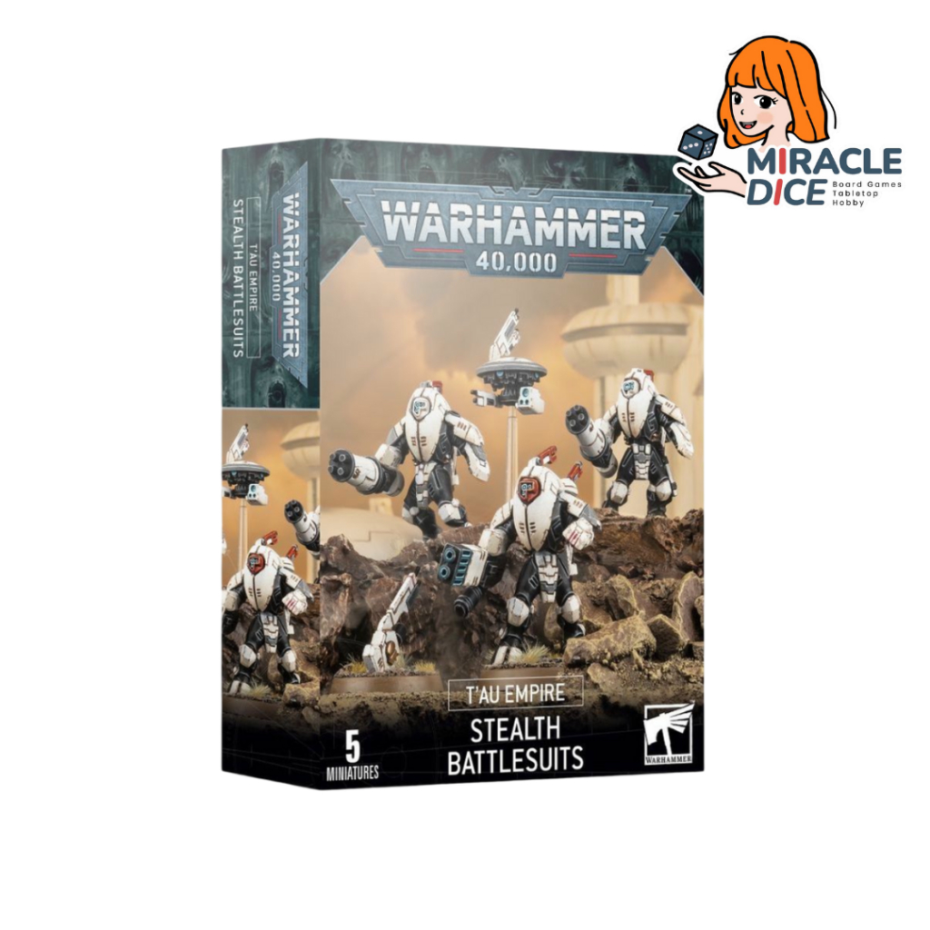 [พร้อมส่ง] Warhammer 40K : T'au Empire : Stealth Battlesuits
