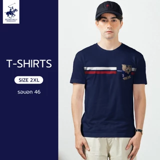 Beverly Hills Polo Club เสื้อยืดคอกลม Size 2XL (รอบอก 46 นิ้ว)