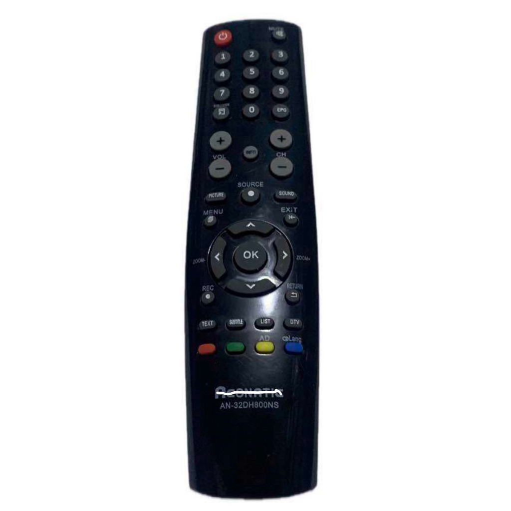 รีโมททีวีใช้สำหรับ Aco——รุ่น AN-32DH800NS ใส่ถ่านใช้งานได้เลย
