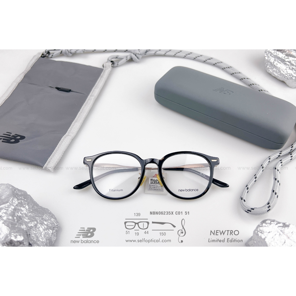 กรอบแว่น New Balance NEWTRO NBN06235X Size 51 ( Limited Edition ) ลิขสิทธิแท้