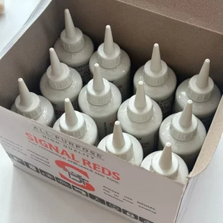 (ยกกล่อง12ขวด)น้ำมันจักร ขนาด 40ml. ตรา SIGNAL REDS น้ำมันหล่อลื่น เกรดดี