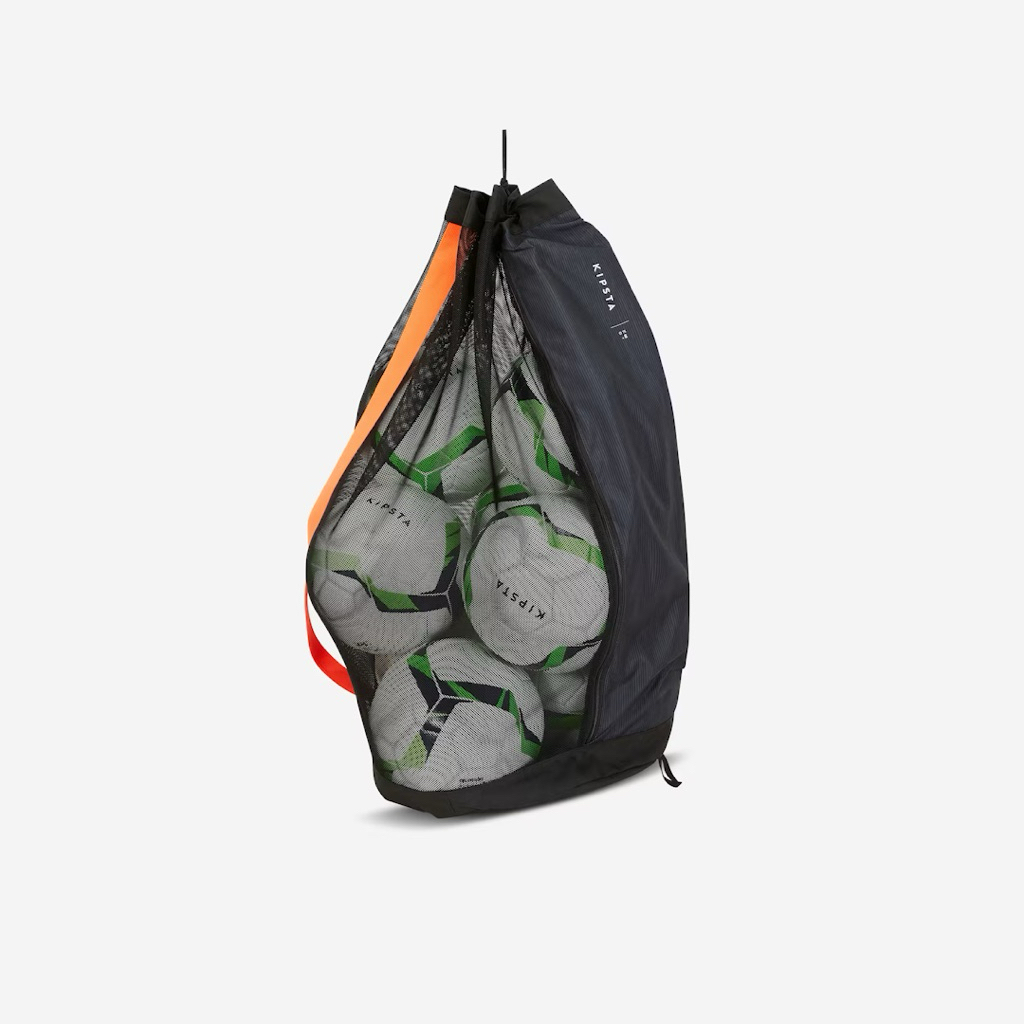 ถุงใส่ลูกฟุตบอล 8 ลูก (สีดำ) KIPSTA