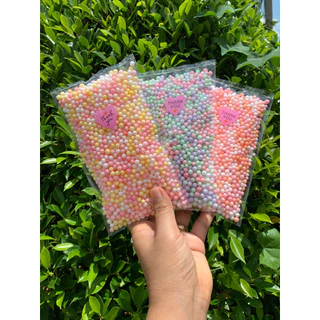 ✅เม็ดโฟมสีโฟมสีรวมเม็ดโฟมคละสีสีสวยราคาถูกสำหรับตกแต่งDIY50g/100gใส่กล่องของขวัญกันกระแทกปัจฉิมงานฝีมืองานประดิษฐ์ต่างๆ