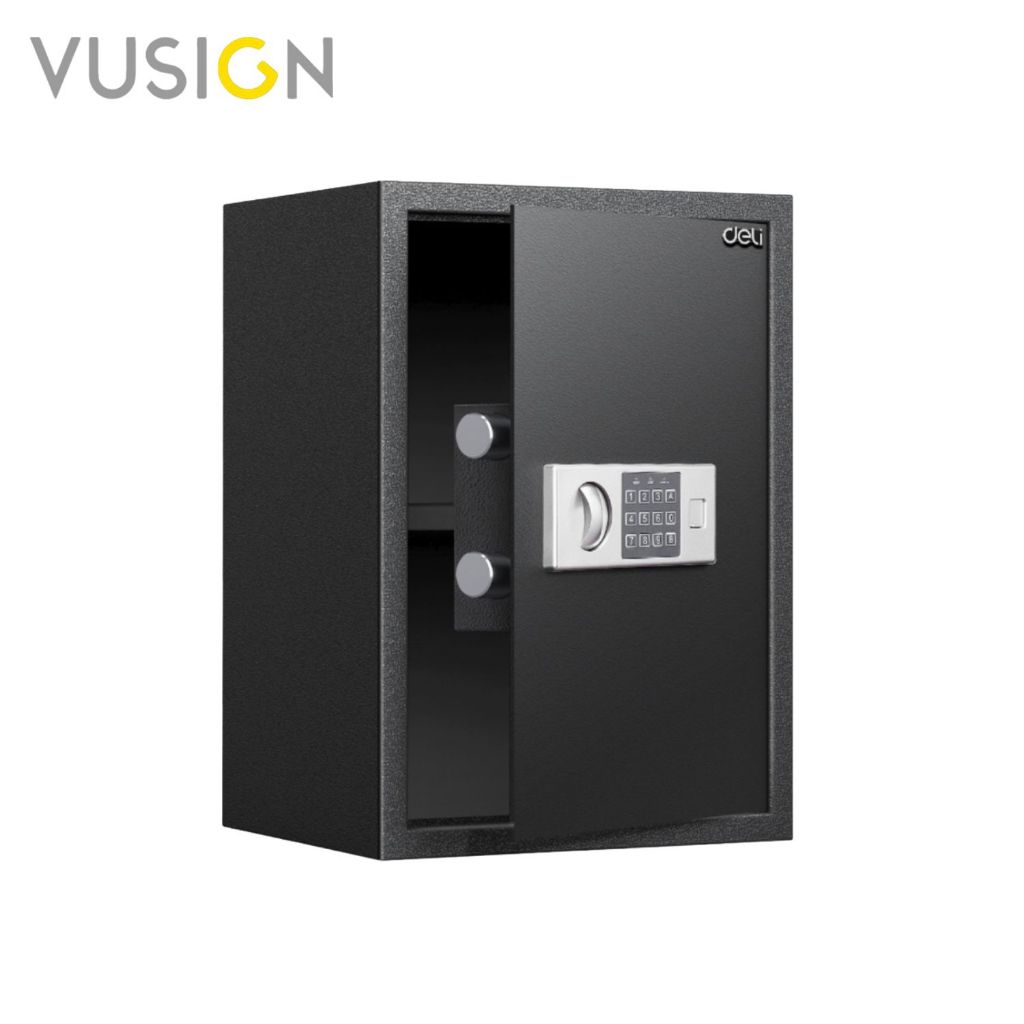 Vusign ตู้เซฟเก็บเงิน ตู้เซฟนิรภัย ตู้เซฟโรงแรม ระบบล็อคสองขั้น กันไฟ กันสนิม รับประกัน 1 ปี ออกใบกำกับภาษีได้ Safe Box
