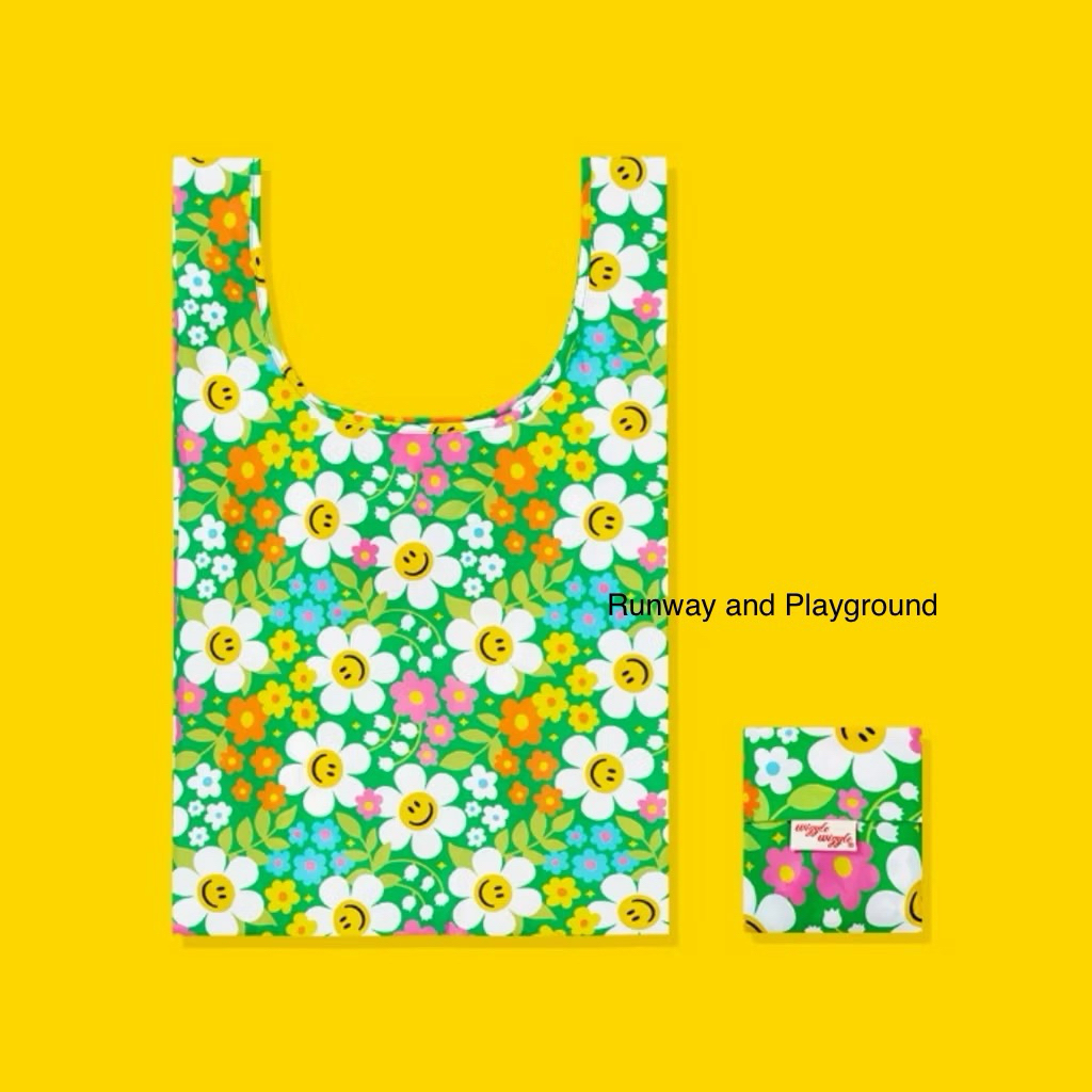 wiggle wiggle shopping bag ถุงช้อปปิ้งรักษ์โลก ลายน่ารักจากเกาหลี