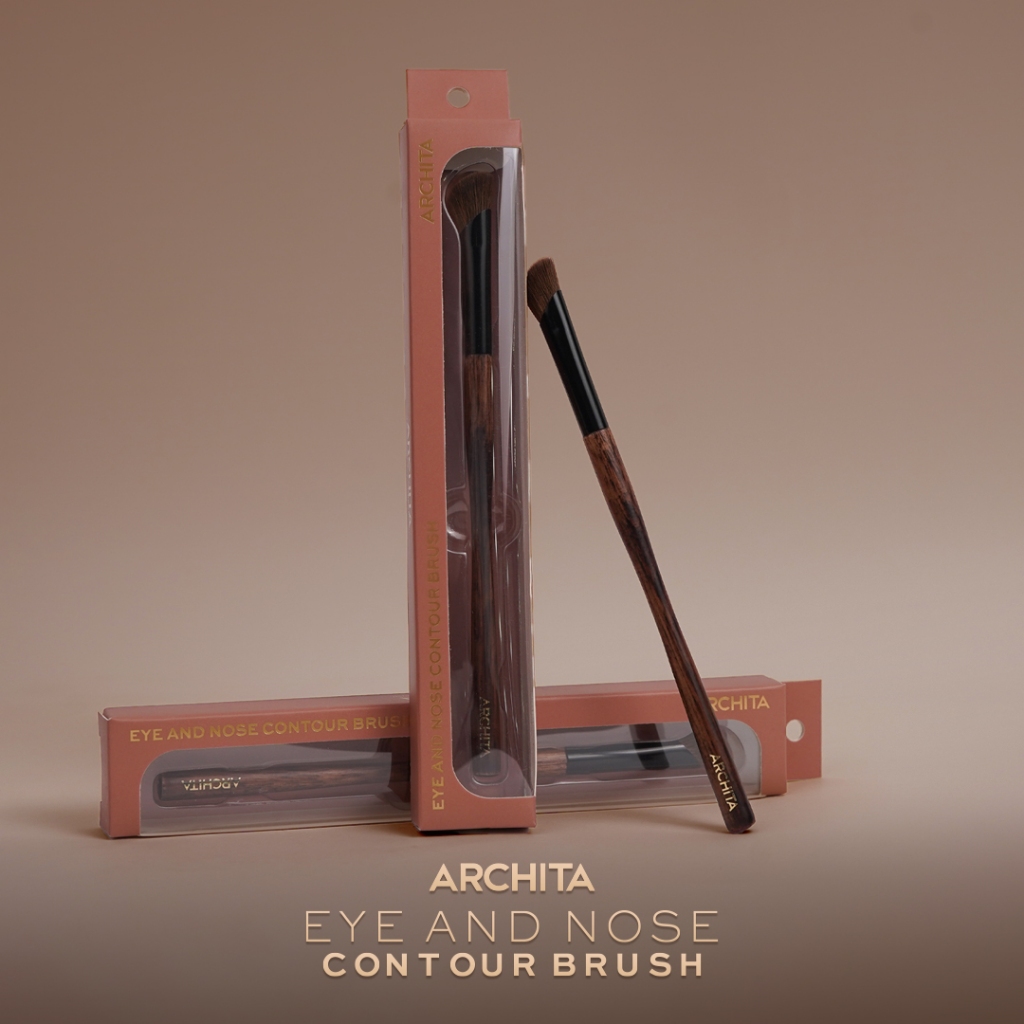 ARCHITA – EYE AND NOSE CONTOUR BRUSH แปรงเกลี่ยอายแชโดว์และคอนทัวร์จมูก