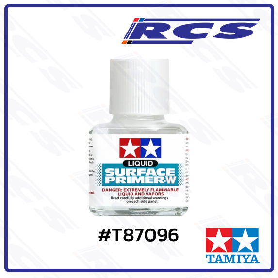 TAMIYA 87096 LIQUID SURFACE PRIMER สีขาว (40ml BOTTLE)