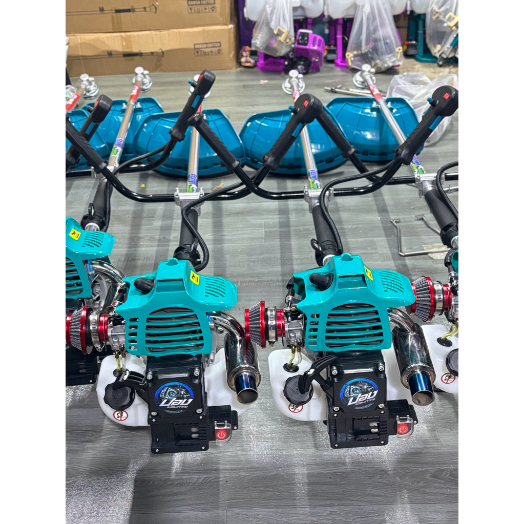 เครื่องตัดหญ้าซิ่ง 2ระบบ 2จังหวะ กดสตาร์ทและดึงสตาร์ท(52cc)