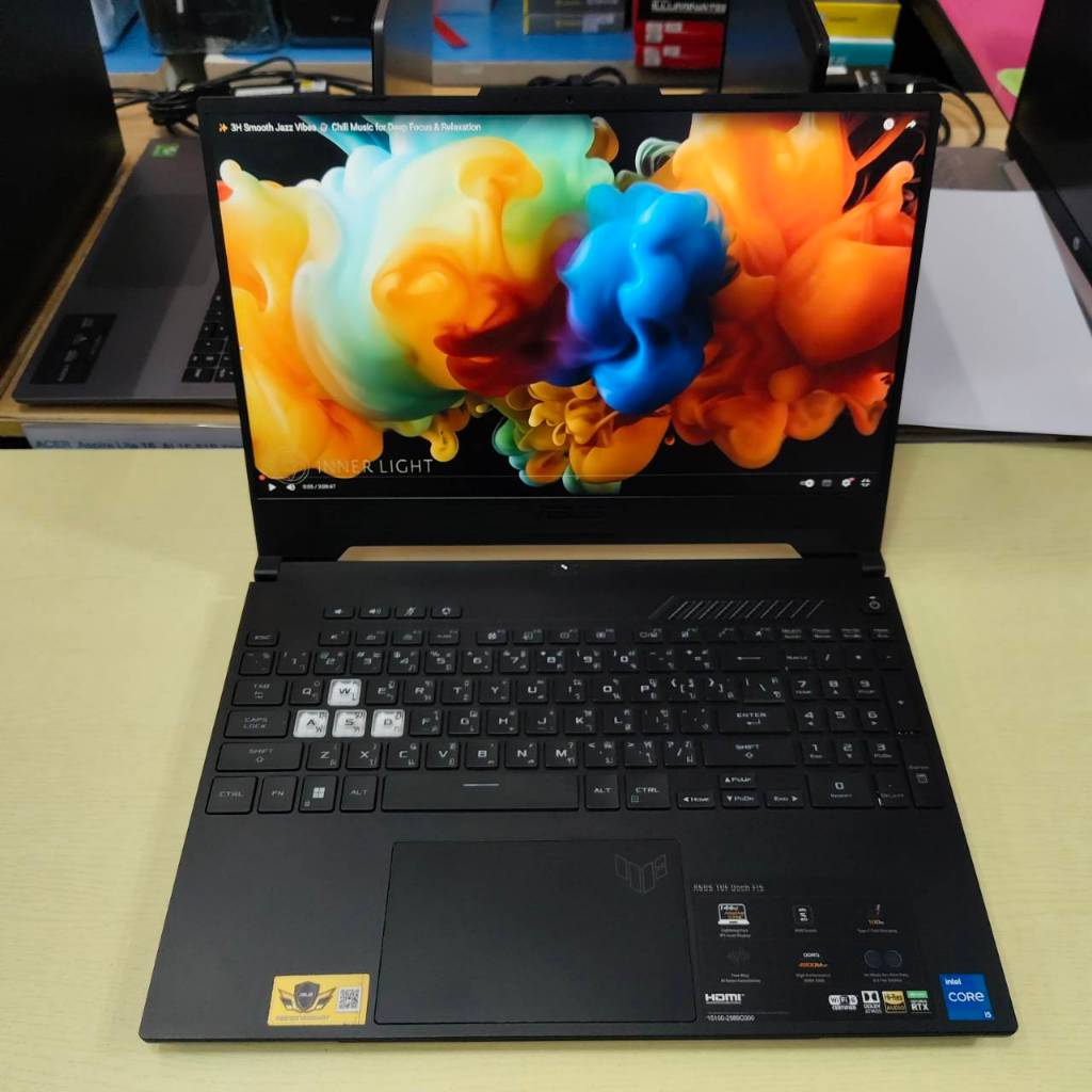ASUS TUF DASH F15 FX517ZC-HN005W สภาพเครื่อง 90%