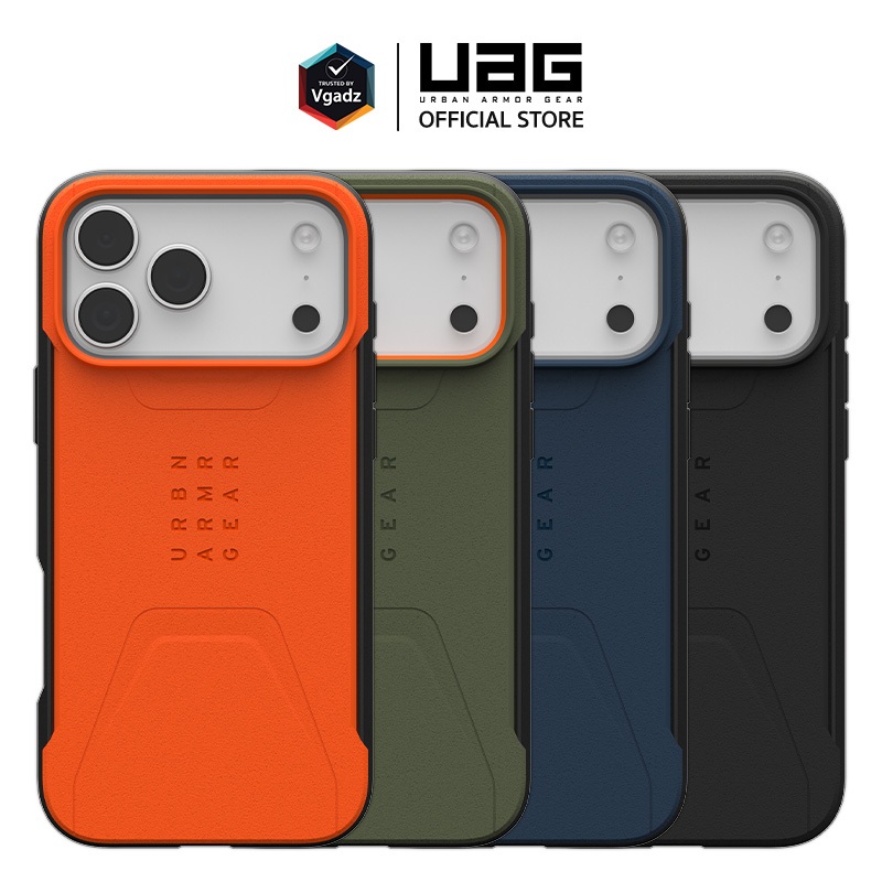 UAG  เคสสำหรับ iPhone 17 / 17 Pro / 17 Pro max รุ่น Civilian (Magnetic)