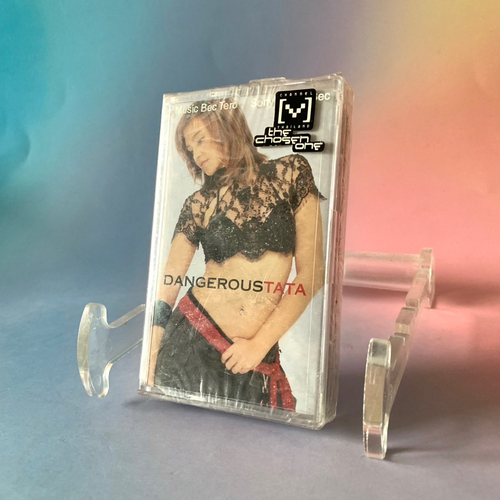 🛒 (พร้อมส่ง/ซีลปิดใหม่) Cassette Tape เทปเพลงสากล: Tata Young (ทาทา ยัง) — Dangerous TATA x THAITANI