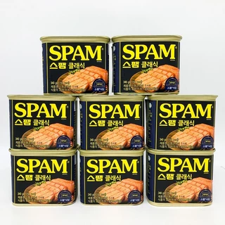 รวม แฮมกระป๋อง แฮมเกาหลี CJ Spam Classic 200g 340g สแปม 스팸 Luncheon Meat