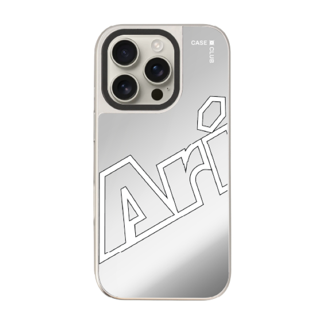 CaseClub เคสไอโฟน เคสกระจก ลาย ARI Pure Mode สำหรับ i17 Pro Max/i17 Pro/i17 Air/i17