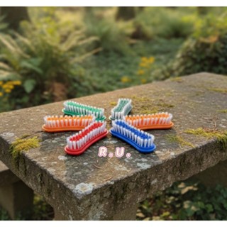 แปรงซักผ้า แปรงซักรองเท้า ตราสมอ รุ่นเรนโบว์