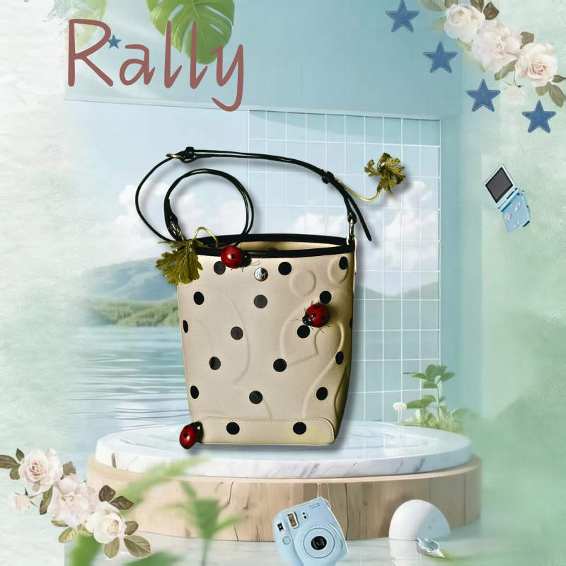 Rally The Bag Whisper ลายจุด กระเป๋าถือ ของแท้100
