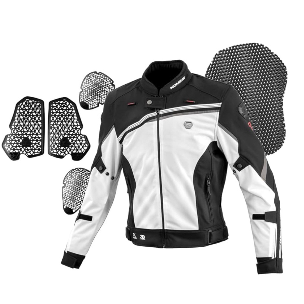 KOMINE เสื้อการ์ด รุ่น JK-178 R-SPEC Half Mesh Jacket​