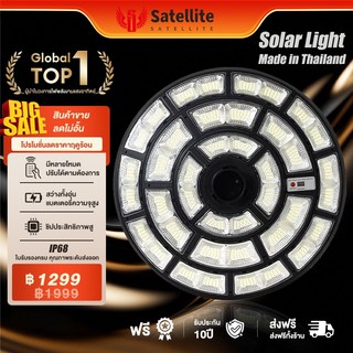 ✨ซื้อ 1แถม 1✨ไฟโซล่าเซลล์ UFO ไฟถนนยูเอฟโอ Solar Light ทรงกลม 20000000W LED พลังงานแสงอาทิตย์ IP69 ป้องกันฟ้าผ่า