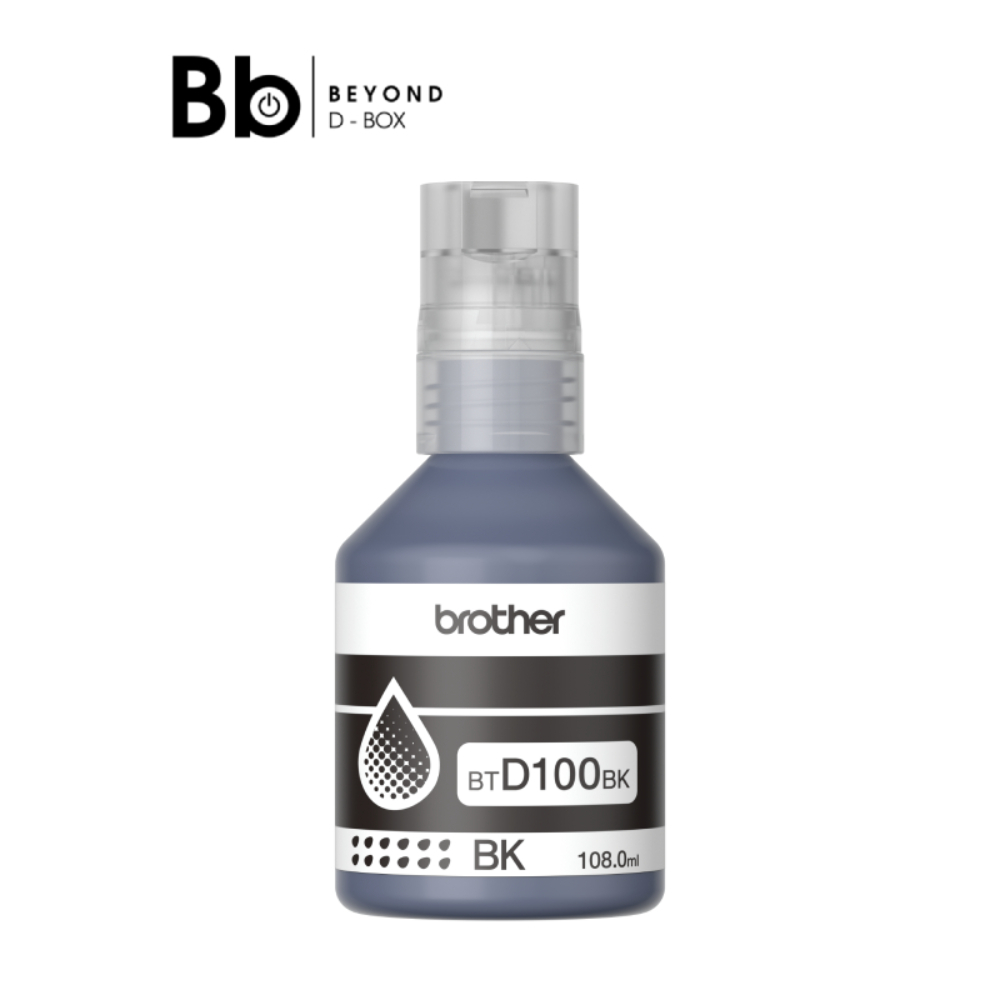 หมึกเครื่องปริ้น Brother Ink BT-D100BK Black by BB Beyond D-Box