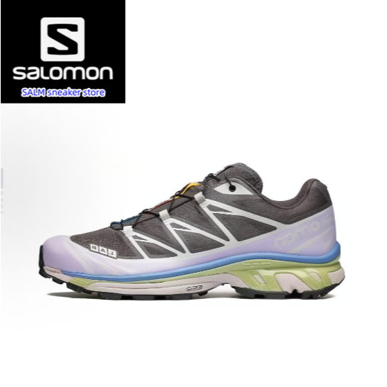 SALOMON Salomon XT-6 low cut gray silver  ของแท้ 100%