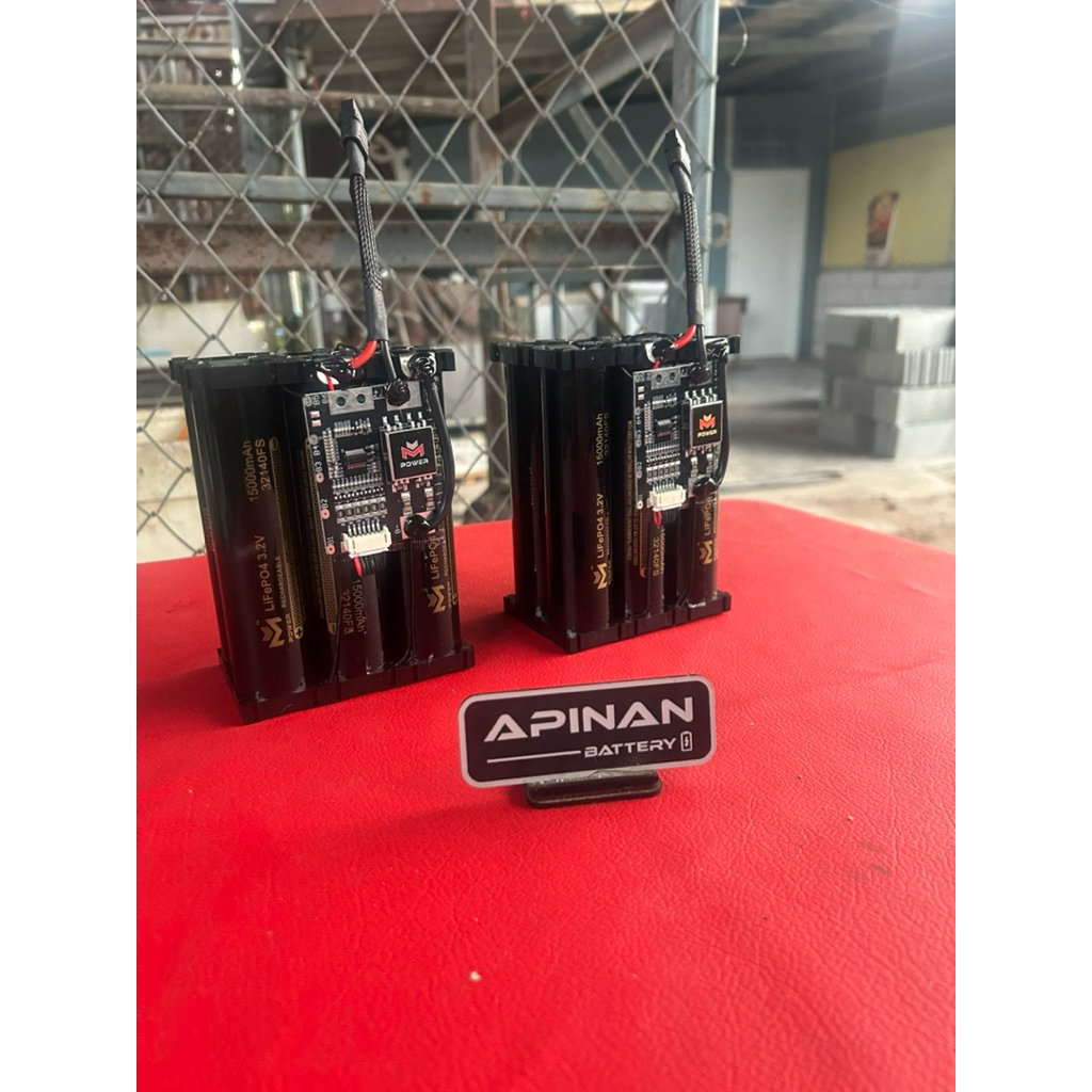 Lifepo4 6S 19.2Vmax 21V 15Ah Bms Mpower 20A ที่ชาร์จ3A
