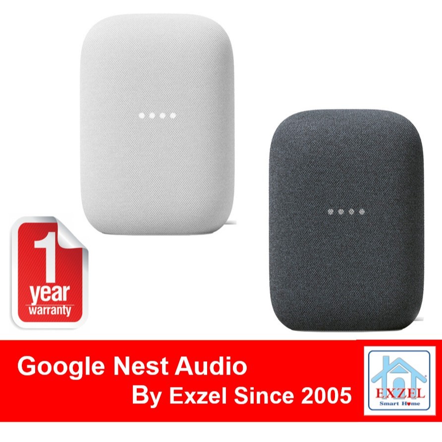 Google Nest Audio Smart Speaker - Fast 1Day Ship from BKK | 1 Yr Warranty | ลำโพงอัจฉริยะ | Voice As