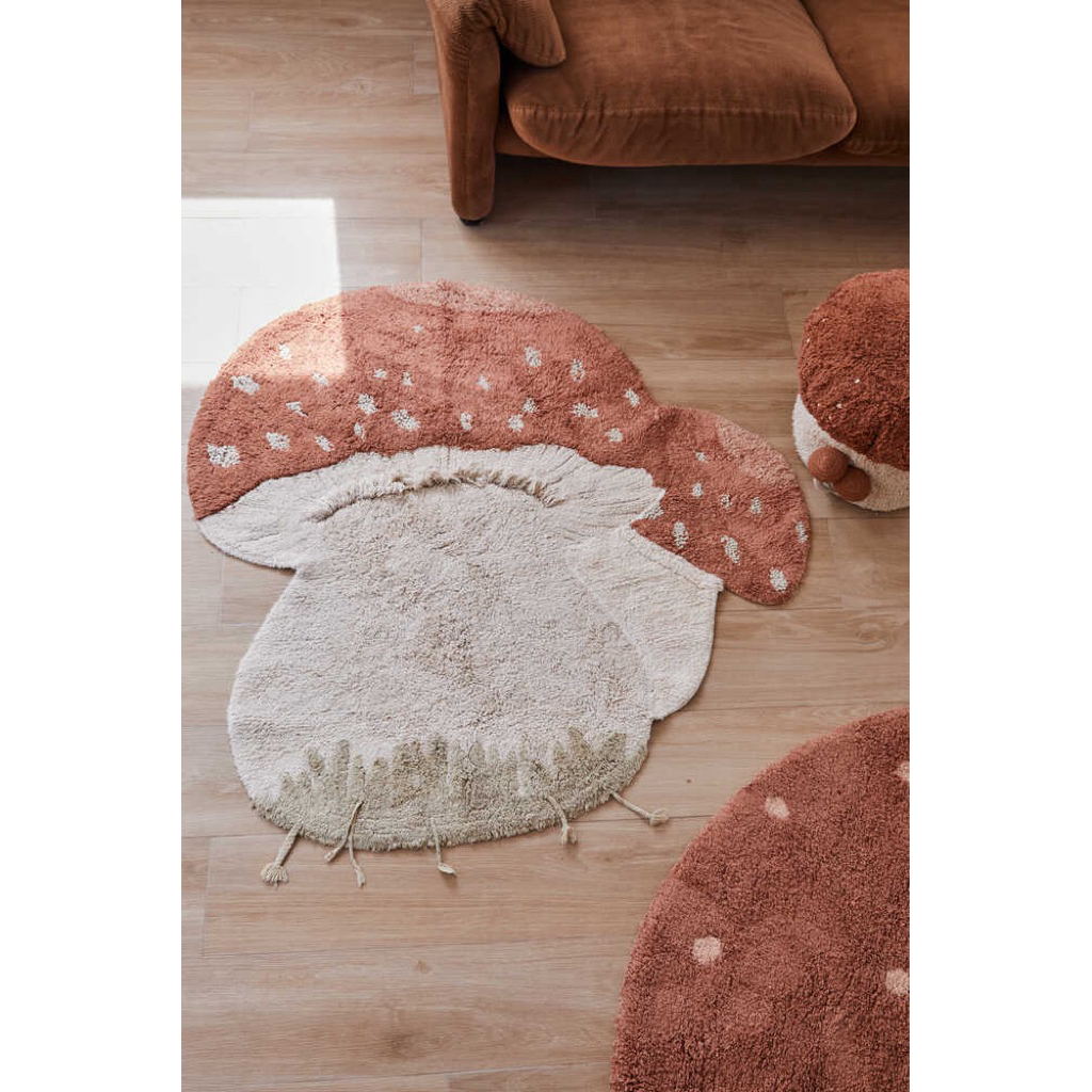 WASHABLE RUG BOLETUS