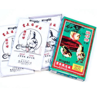 CHICKSเสื้อตราลูกไก่รุ่นคอกลม