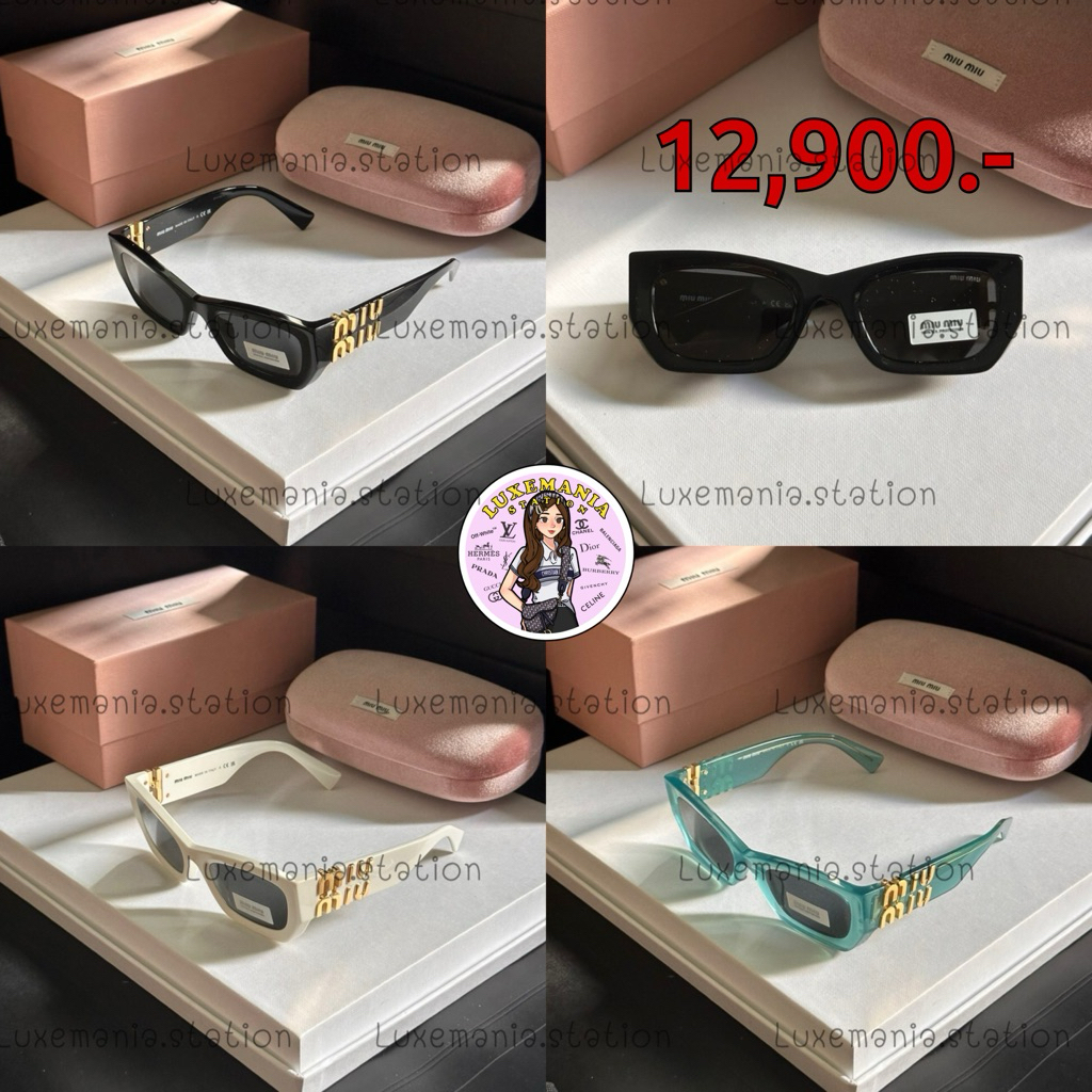 🇹🇭👜[พร้อมส่ง]: New!! Miu Miu Sunglasses 09WS‼️ก่อนกดสั่งรบกวนทักมาเช็คสต๊อคก่อนนะคะ‼️