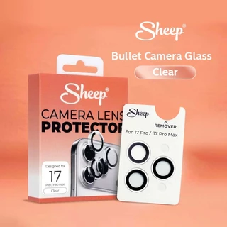 [Sheep Bullet Camera for iPhone 17 series] กระจกกันเลนส์กล้อง สำหรับไอโฟน Air/17/17 Pro/17 Pro Max กระจกกันรอย กันกระแทก