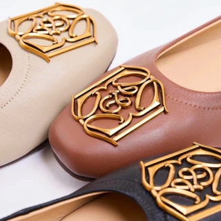 LA BELLA รองเท้าคัชชูหนังแกะ รุ่น ELEGANTE BRONZE 6 สี