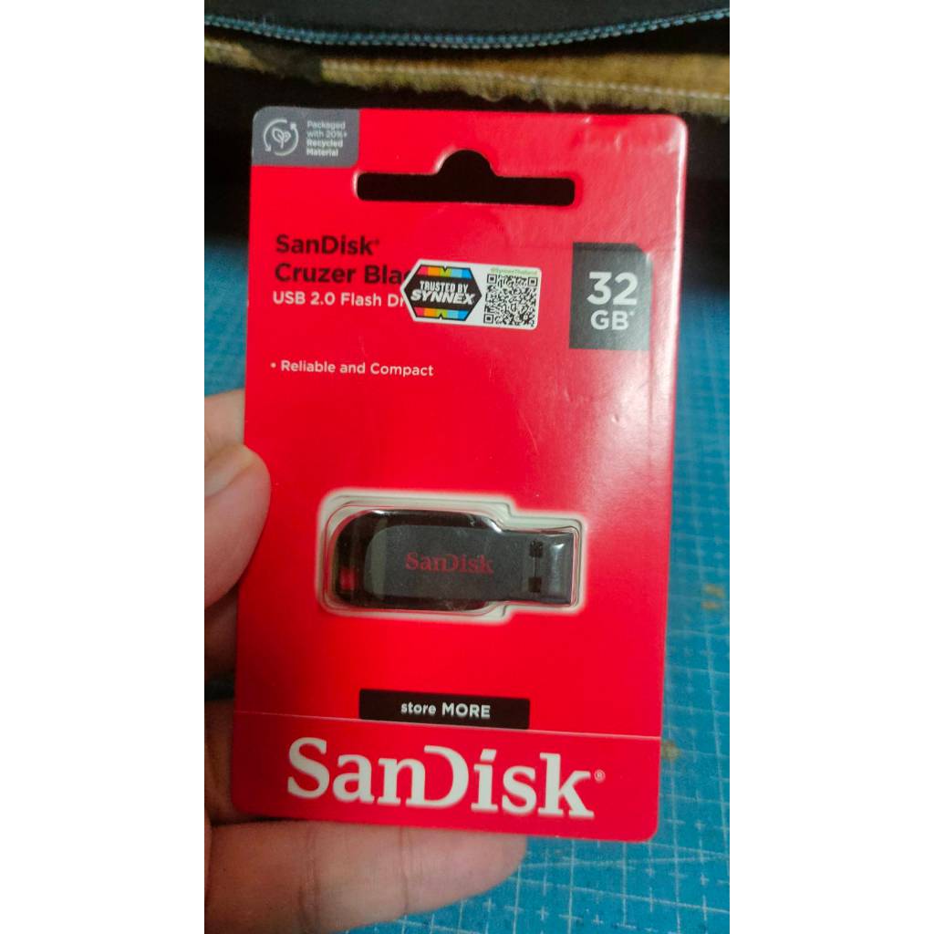 Flash Drive(แฟลชไดร์ฟ) SanDisk 32GB