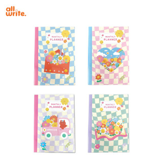 🧡พร้อมส่ง ฟรี!! Sticker🧡 allwrite สมุดแพลนเนอร์ Monthly Plan…