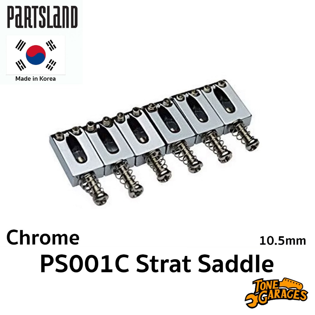 WSC Partsland PS001C Strat Saddle 10.5mm แซดเดิ้ลกีต้าร์