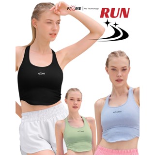 Mid season sale! เสื้อโยคะ พิลาทิส ผ้าร่อง รุ่น Aura (มีฟองน…