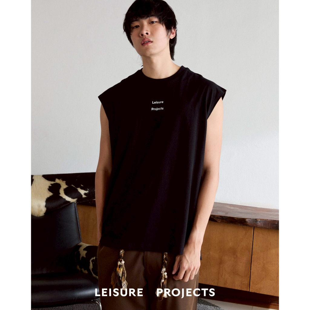 (LEISURE PROJECTS) LEISURE LOGO SLEEVELESS T-SHIRT