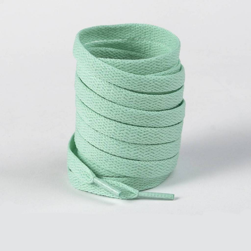 เชือกรองเท้า แบบแบน ขนาดกว้าง 0.8 ซม. ยาว 100 ซม. หลากสี - รูปที่ 4