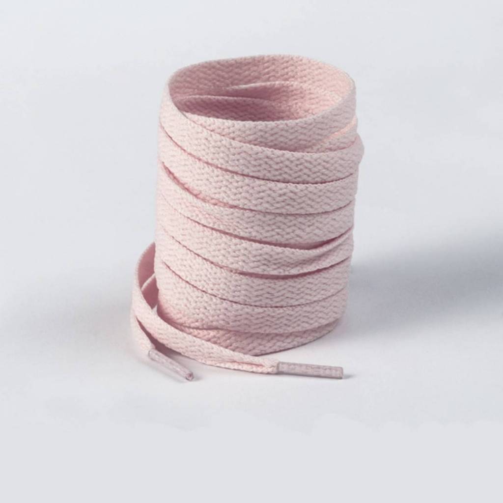 เชือกรองเท้า แบบแบน ขนาดกว้าง 0.8 ซม. ยาว 100 ซม. หลากสี - รูปที่ 2