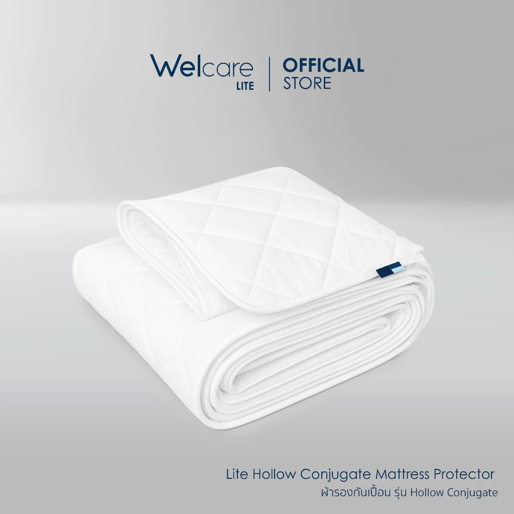 Welcare ผ้ารองกันเปื้อนที่นอน Hollow Conjugate ขนาด 3.5 5 6 ฟุต thumbnail 6