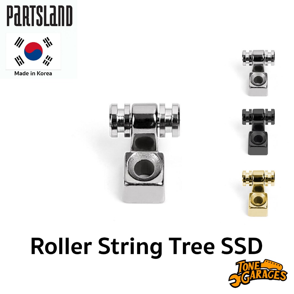 Partsland Roller String Tree SSD ที่ยึดสายแบบโรลเรอร์ พร้อมน็อตยึดสีโครม งานเกาหลี หลายสี