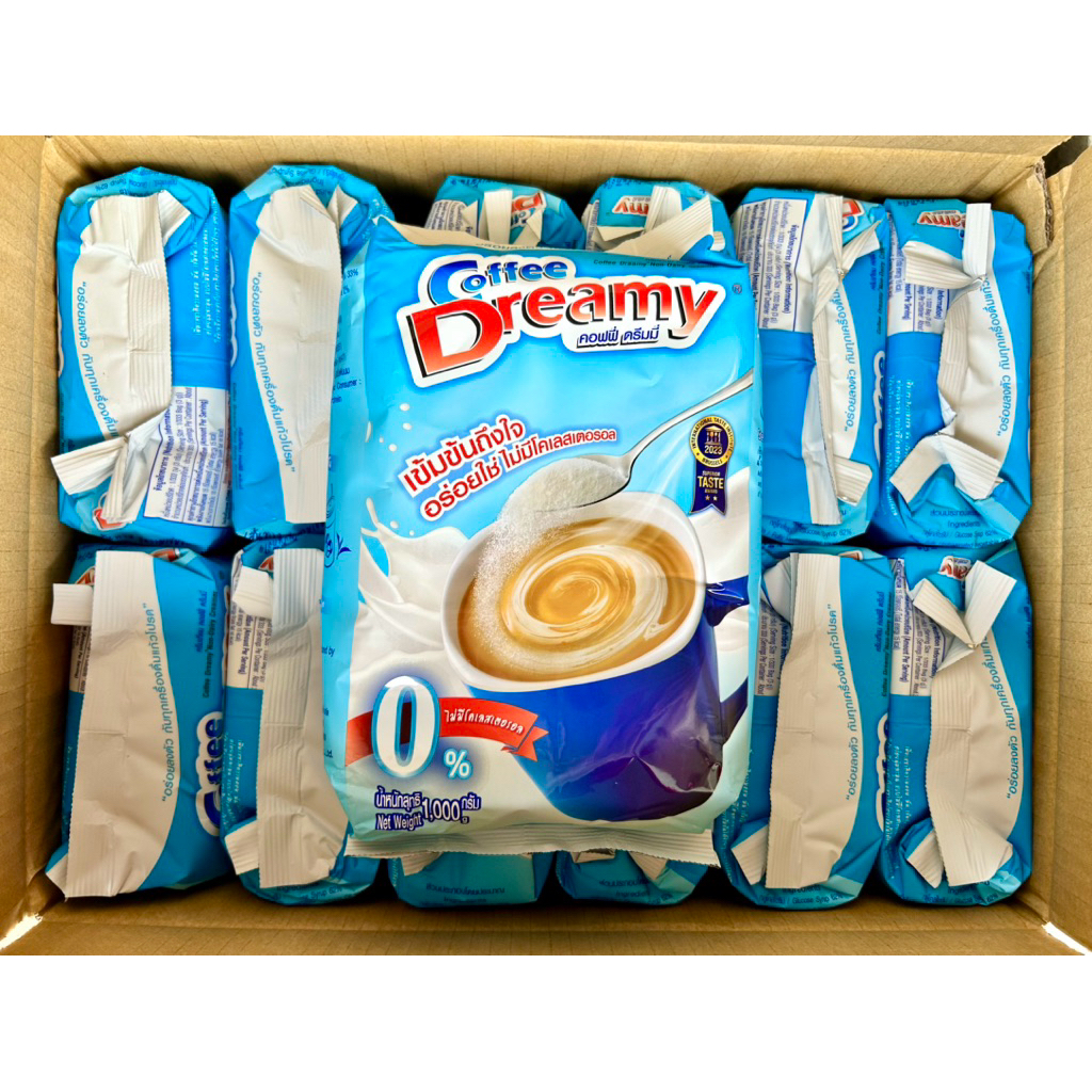 ครีมเทียม ดรีมมี่ 1 ลัง (12 ถุง) ถุง 1,000 กรัม
