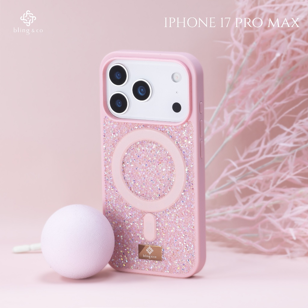 Bling & Co เคส iPhone 17 Pro Max Magnetic Sparking Premium Glitter Case ลายกลิตเตอร์ กากเพชร