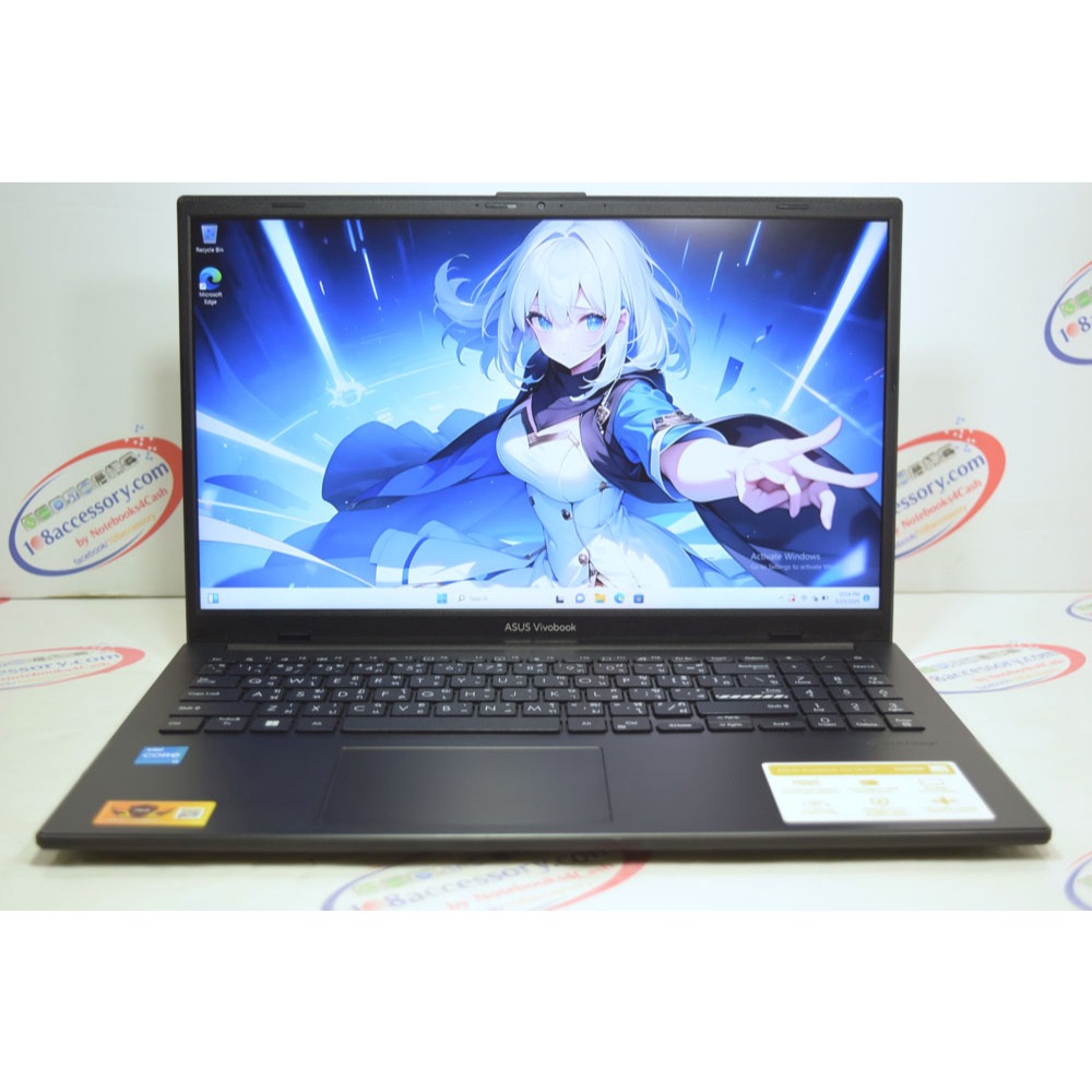ขาย Asus Vivobook Go 15 จอใหญ่ 15” 60Hz รุ่นใหม่ i3 RAM8 สภาพ 99.99% ประกันถึง ก.ค.69