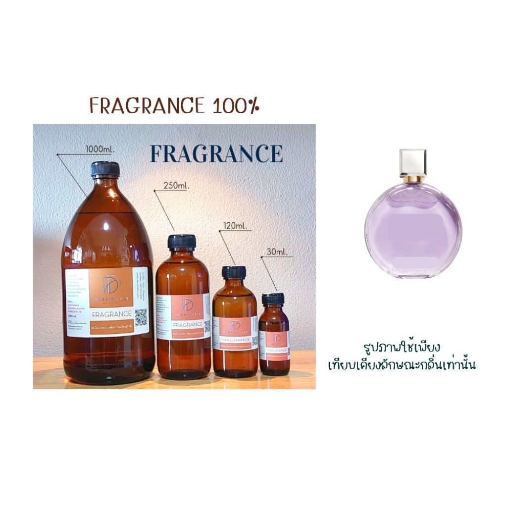 รหัส CHARMELLE หัวเชื้อน้ำหอม100% กลิ่นเทียบเคียง & ชุดDIY
